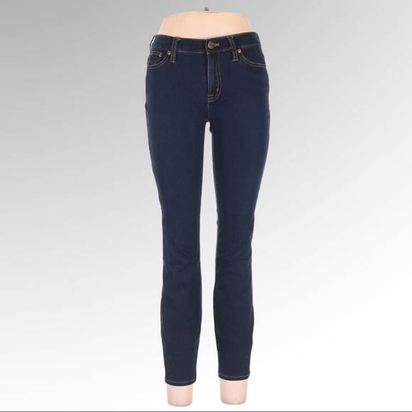 J. Crew Toothpick Dark Wash Jeans - Picture 1 of 10